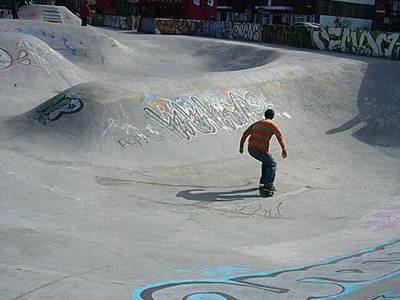 Sidewalk Surfing at Brixton Beach image