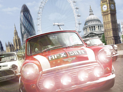 A tour of London in a classic Mini image