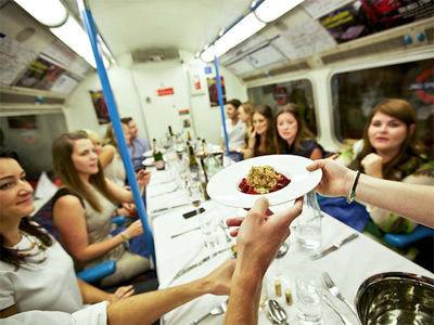 Dinner with a difference image