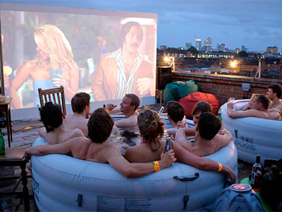 Go to the cinema in your swimming toggs image