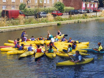 Community Kayaking on Regents Canal image