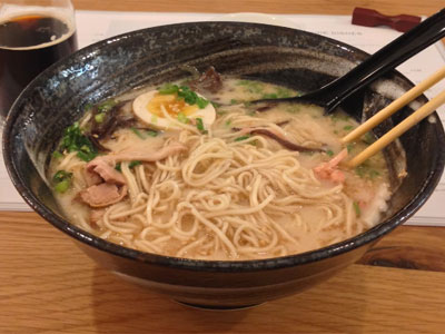 Eat quality ramen in a tourist hotspot image