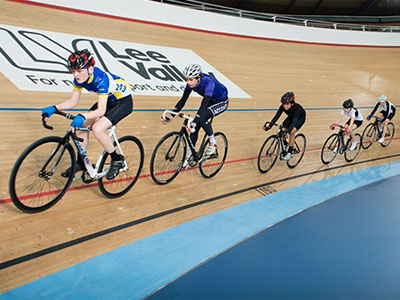 Learn to ride a bike at London's only velodrome image