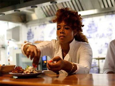 Burgers cooked to superstar Kelis' recipes image