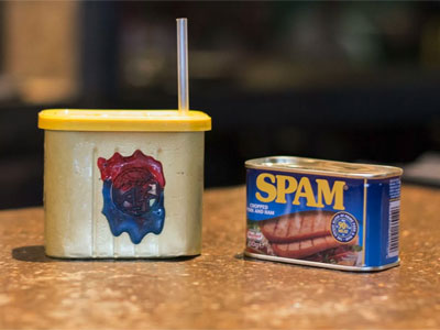 Drink Spamaritas - that's margaritas with spam!  picture