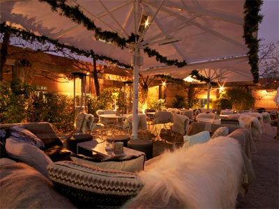 Eat on a rooftop - decked out for the winter of course image