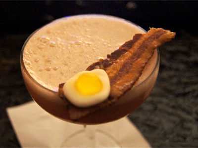 Drink the most London cocktail ever: The Bacon and Egg Martini image