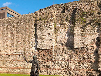 Check out the lesser-known remains of the London Wall image