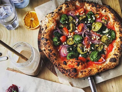 Eat at the UK's first vegan pizzeria image