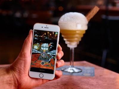Drink augmented reality cocktails image