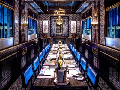 Eat at the latest contender for London's most ostentatious restaurant image