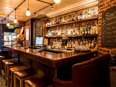 Drink in a secret whisky bar image