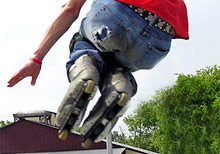 Rollerblading in London image