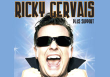 Ricky Gervais Fame tickets on sale now picture