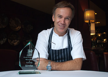 Marcus Wareing At The Berkeley Tops Ultimate Restaurant List image