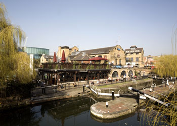 The modern-day Camden Lock picture