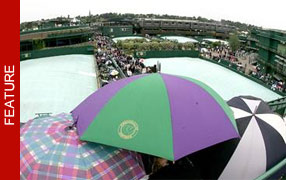 Bleak start for Wimbledon 2007... image