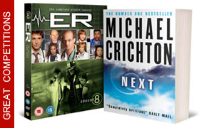 WIN! ER: Complete Season 8 DVD Box Set With Michael Crichton’s New Novel: Next image
