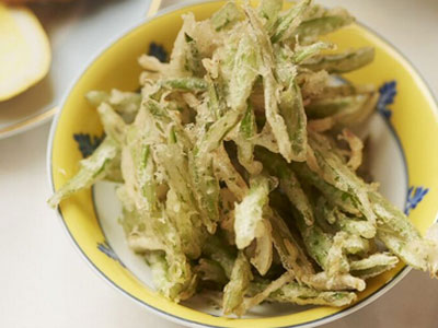 Runner Bean Fritters
