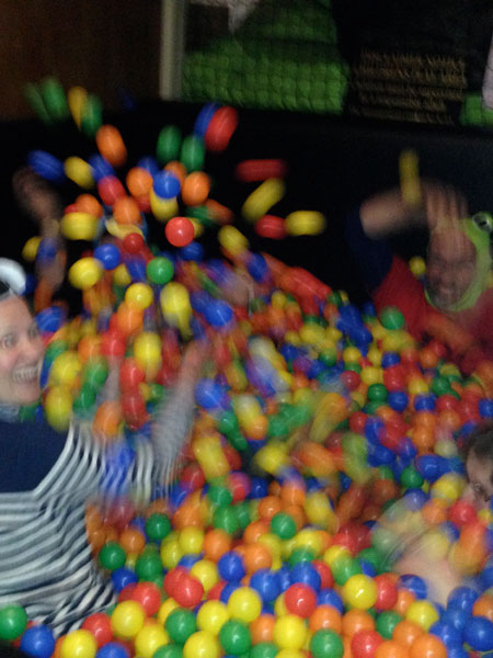 Balls in the air!