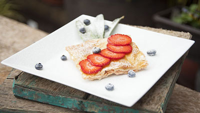 Tropical guava pastries