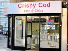Crispy Cod Fish & Chips image