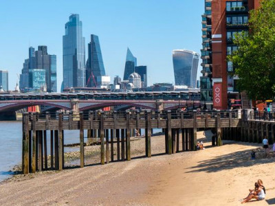 Visit one of London's lesser-known beaches image