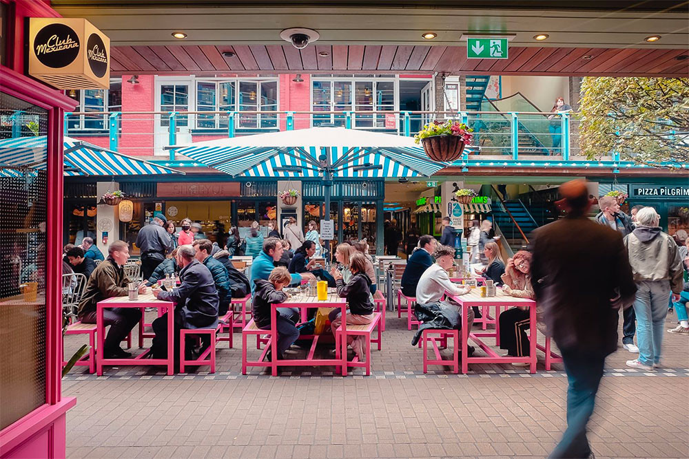 Eat global street food at this upmarket food court picture
