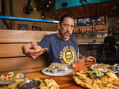 Eat tacos by Hollywood's favourite B-movie villain image