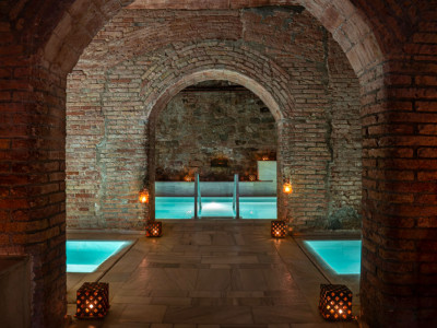 Try the ancient bath experience image