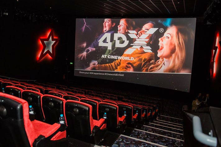 Watch movies in 4D picture