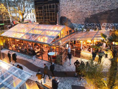 15,000 Sq Ft London Beer garden opening image