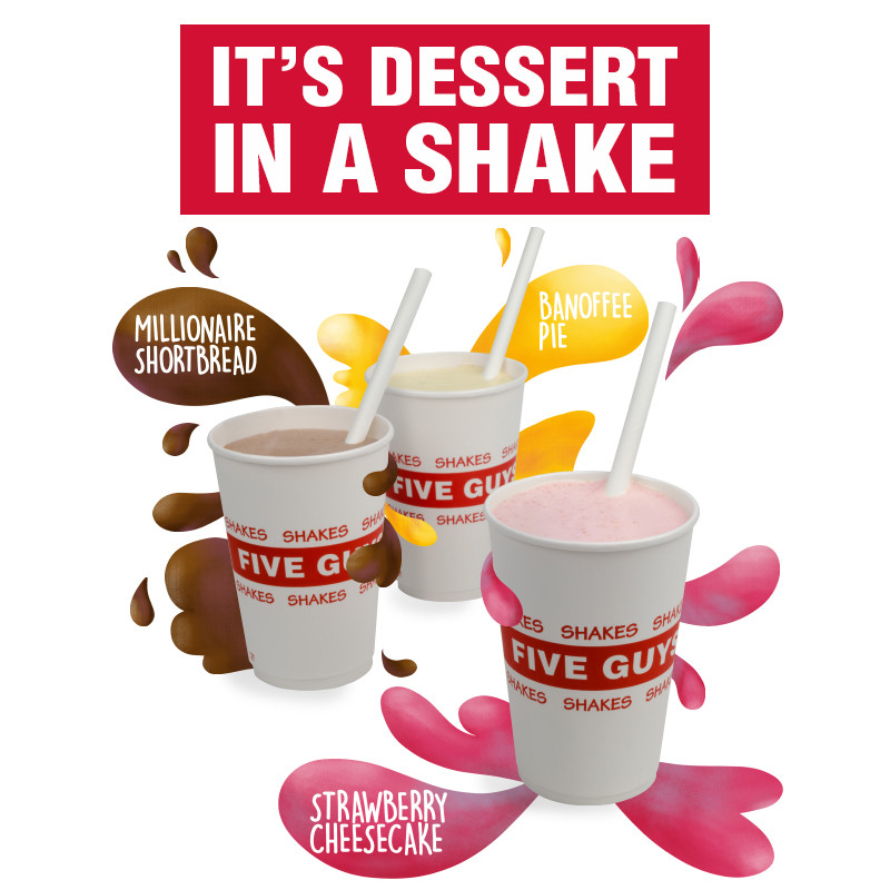 Five Guys Is Launching An Entirely New Dessert Shake Range picture
