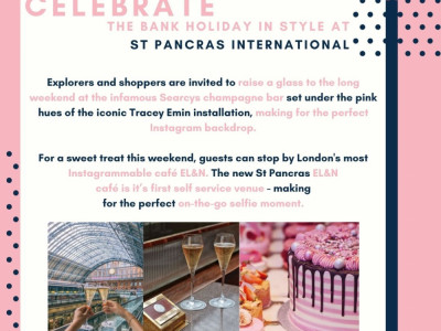Celebrate The Bank Holiday In Style At St Pancras image