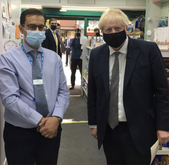 Prime Minister visits NVS Pharmacy picture