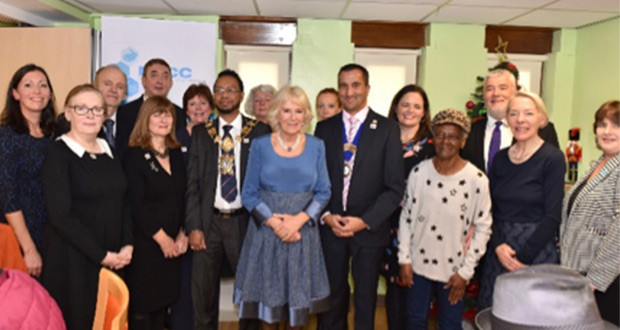HRH Duchess of Cornwall visits Tower Hamlets day service picture