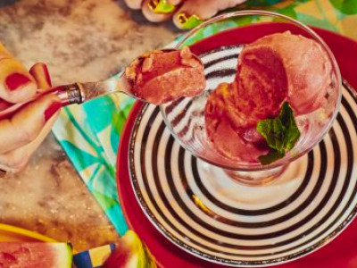 Watermelon Sorbet, Hi! PizzaExpress launches new vegan dessert image