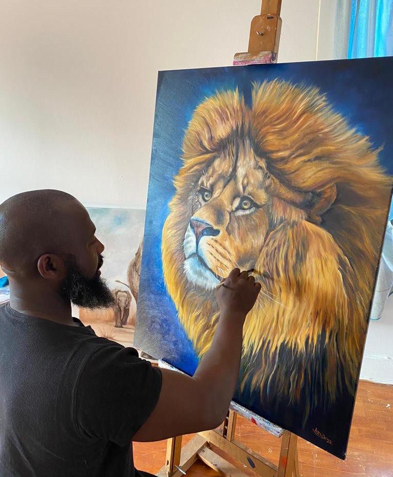 We meet Nigerian London-based artist, Azubuike Ani picture
