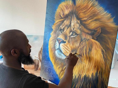 We meet Nigerian London-based artist, Azubuike Ani image