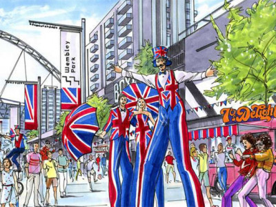 Wembley Park partners with Rambert and Pineapple Dance Studios for Jubilee Dance Party to mark the Queen’s Platinum Jubilee image