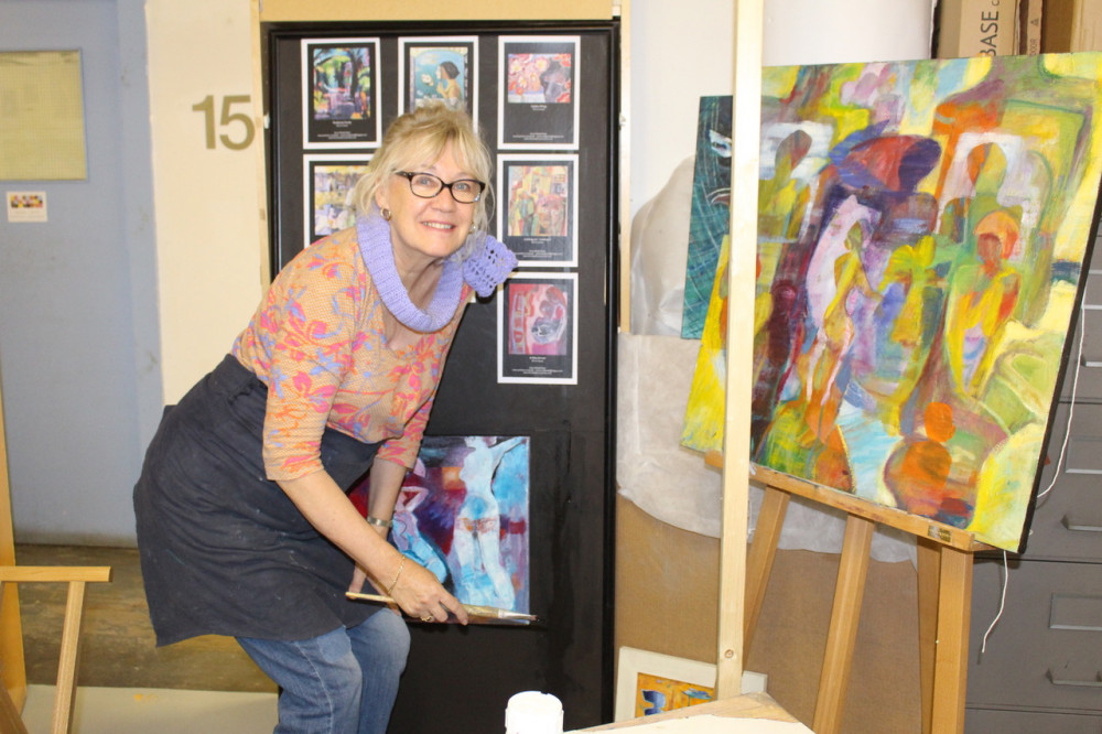We chat to North London artists, Anne McNeill-Pulati and Non Worrall picture