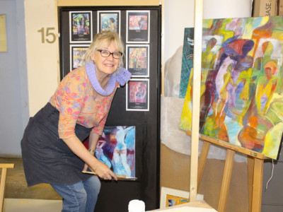 We chat to North London artists, Anne McNeill-Pulati and Non Worrall image