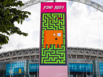 Wembley Park transforms into Playable Neighbourhood as giant digital screens become video game consoles image