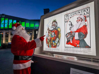 From Saint To Santa: Brand New Festive Photo Exhibition Opens In Wembley Park image