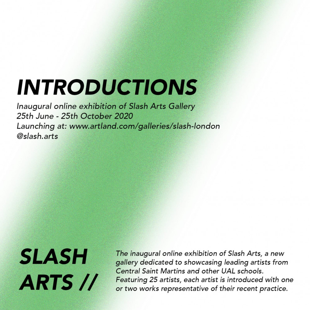 INTRODUCTIONS - Inaugural online exhibition of Slash Arts Gallery image