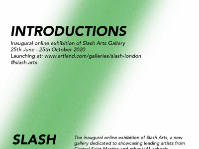 INTRODUCTIONS - Inaugural online exhibition of Slash Arts Gallery image