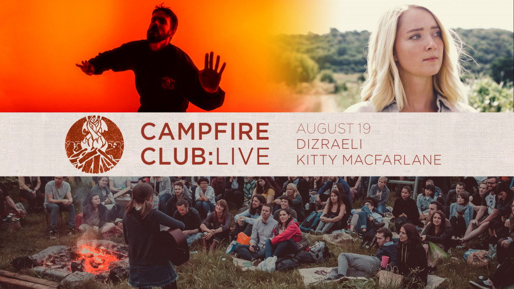 Campfire Club: Live Dizraeli, Kitty Macfarlane - Digital Ticket image