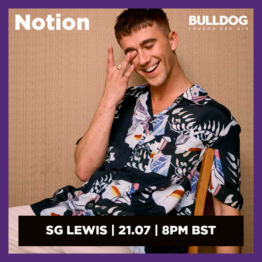Bulldog Gin & Notion Partner for live mix with SG Lewis image
