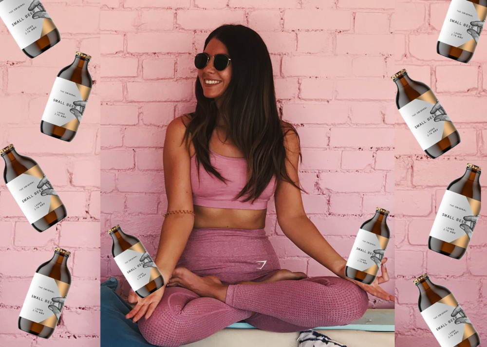Sip and Stretch with Pop Up Yoga Club x Small Beer Brew Co this Oktoberfest image