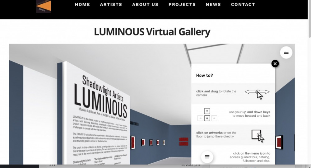 Shadowlight Artists: Luminous exhibition image